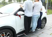Пороги OEM New-style для Kia Sportage 4 (QL) 2016+