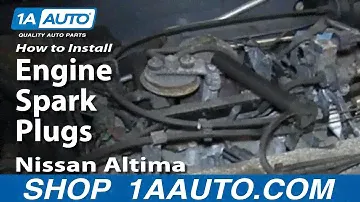 How to Replace Spark Plugs & Ignition Wires Kit 97-01 Nissan Altima