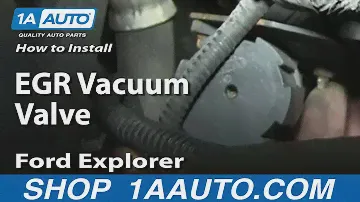 How to Replace EGR Valve Vacuum Modulator 01-03 Mercury Mountaineer