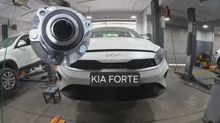 how to replace front wheel hub bearing ... kia forte 2019-2024 ( torque specs )