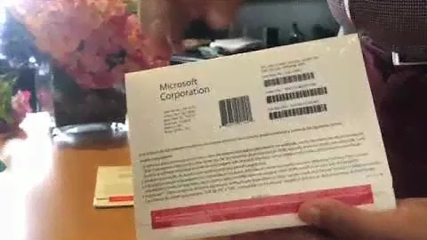 unboxing windows 10 professional oem