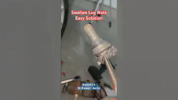 Swollen Lug Nuts - Easy Fix with Your Own Tools - Dynofit One-Piece Factory FORD, JEEP, CHRYSLER