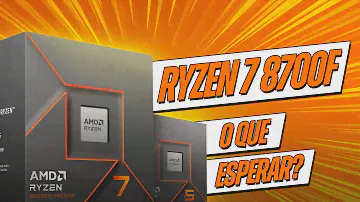 Review do Ryzen 7 8700F: O Novo Processador da @AMD  🚀