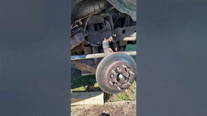 2004-2012 Colorado 4x4 seized hub/rotor removal