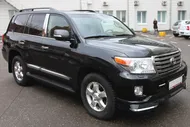 Комплект аэродинамический Toyota LC 200 2012-15 черный (OEM Style)