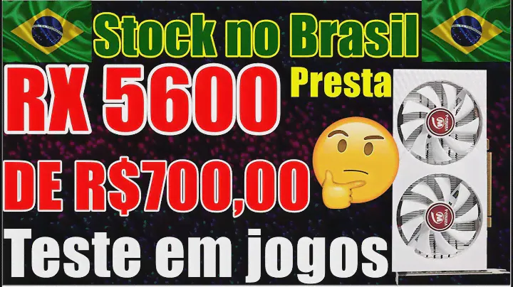 Chegou a RX 5600 Stock no Brasil , É boa  TESTE COM XEON E5 2680V4