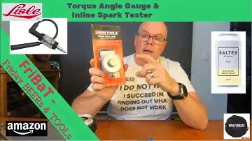 Review Lisle Inline Spark tester, OEM tools 1/2" Torque Angle gauge #FriBaT 30 Jul 21