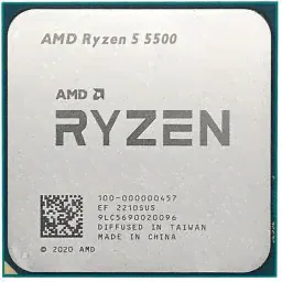 Процессор AMD RYZEN 5 5500 OEM AM4 Cezanne (100-000000457)