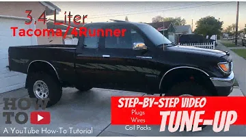 3.4 Liter V6 Toyota (Tacoma) Tune Up! | Amateur step-by-step how-to tutorial!