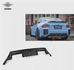 Для M2 G87 Задний диффузор OEM Стиль Сухая автозапчасть из углеродного волокна Для губ заднего бампера для M2 G87 2023-IN
