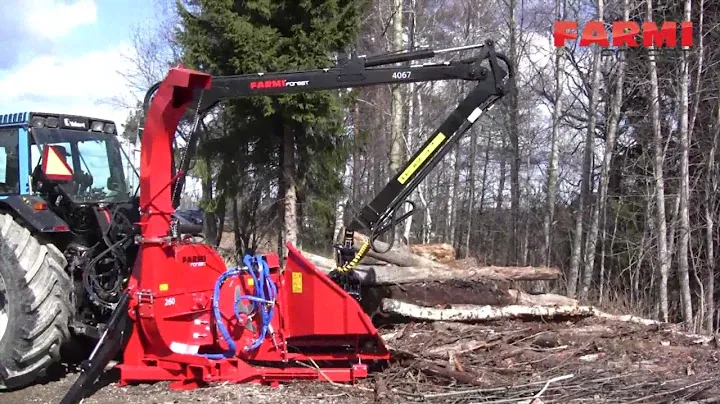 FARMI 260 HFC - FARMI 4067 [Wood Chipper and Crane]