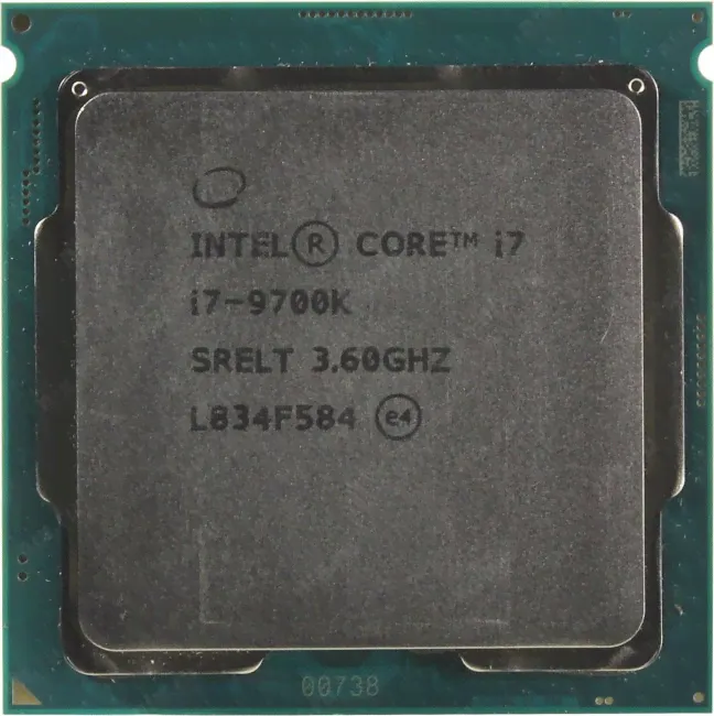 Процессор Intel Core i7-9700K <3.6ГГц, 8 ядер, 8x256K+12M, UHD630, 95Вт, LGA1151> OEM