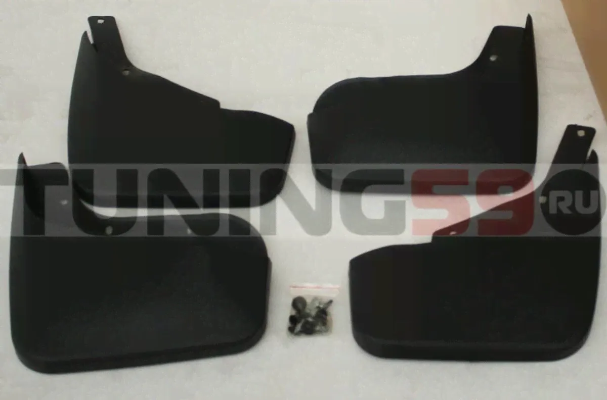 Брызговики OEM (передние+задние) OEM-Tuning CNT01-Q7-012 для Audi Q7-0