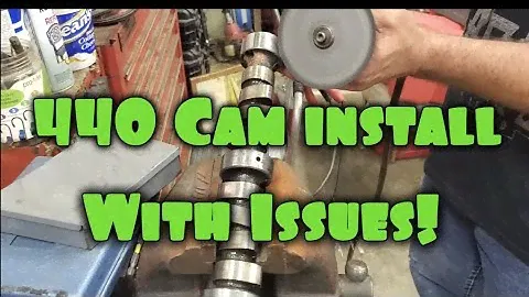 440 Mopar Cam install And Bearing Scraping, Did It Work? # NoNameNationals