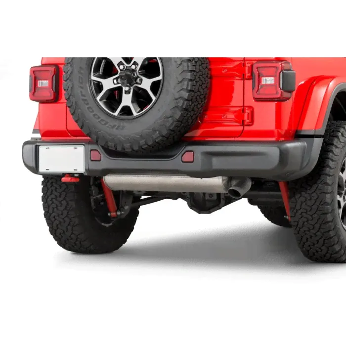 Бампер задний Рубикон для Jeep Wrangler 2018-2024 артикул oem-1078-0