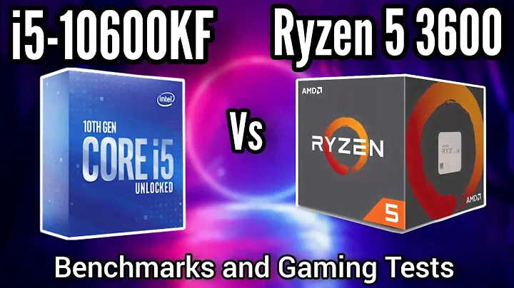 Сравнение Intel i5-10600KF и AMD Ryzen 5 3600 | Тесты и тесты в играх |