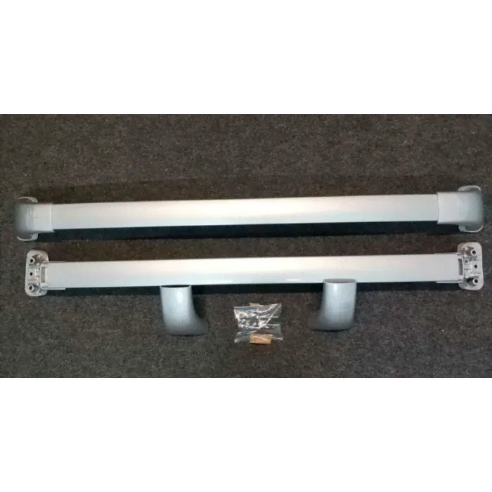 Поперечены багажника OEM серебристые для Toyota Highlander 2014-2024 артикул oem-1190-0