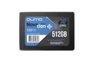 Диск QUMO SSD 512GB Novation TLC 3D (Q3DT-512GSKF) 2,5 R/W 550/500 MB/s SM2258XT/SM2259XT OEM