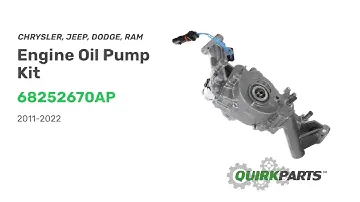 Genuine OEM Chrysler, Jeep, Dodge, RAM Engine Oil Pump Kit | 68252670AP