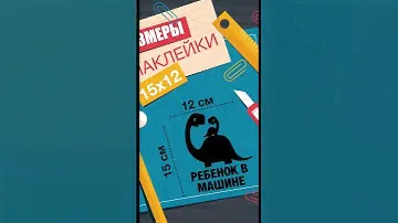 Наклейка "Ребенок в Машине" - Обязательно или Нет?#авто #советы #дети