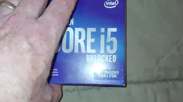 Распаковка Intel, I5 10600kf, процессор по лучшей цене для игр, 10-го поколения