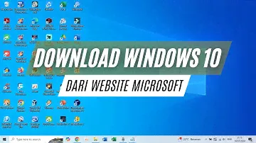 Cara Download Windows 10 iso dari Microsoft