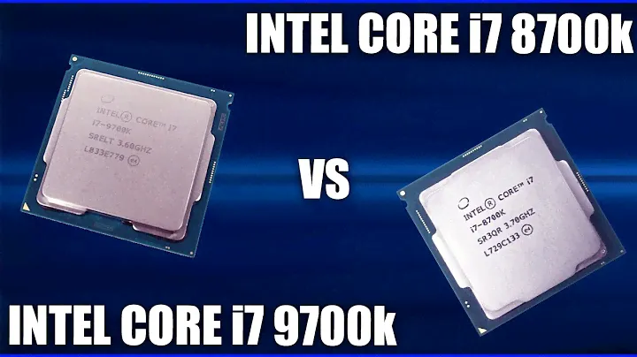 CPU Intel Core i7 9700k vs i7-8700K. Test in games!
