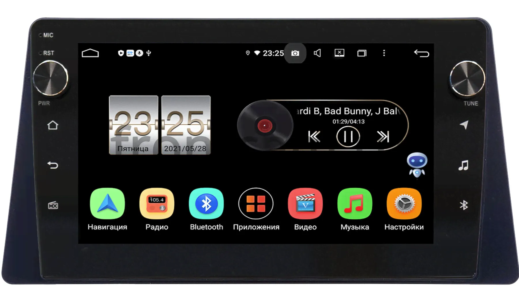 Штатная магнитола Honda ZR-V (2022-2024) OEM BPX610-0223 на Android 10 (4/64, DSP, IPS, с крутилками)