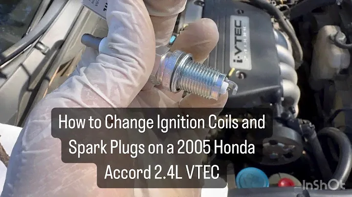 How To Change Ignition Coils and Spark Plugs on a 2005 Honda Accord LX 2.4 L VTEC