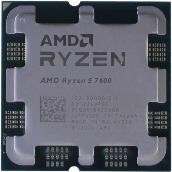 Процессор AMD Ryzen 5 7600 AM5 (100-000001015) (3.8GHz/­AMD Radeon) OEM-2