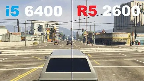 intel core i5 6400 vs R5 2600