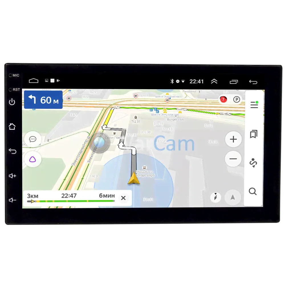 2 DIN универсальная магнитола OEM RS7 на Android 10