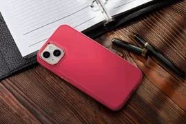 OEM Futerał FRAME do IPHONE 13 Pro magenta