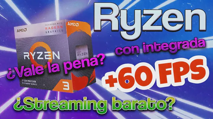 PC GAMER Economica RYZEN 3 3200g ¿Sirve para streaming?