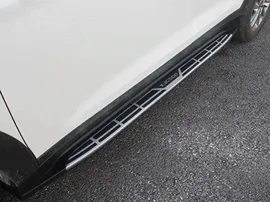 Пороги OEM mobis style интегрированные для Hyundai Tucson (2015-2017)