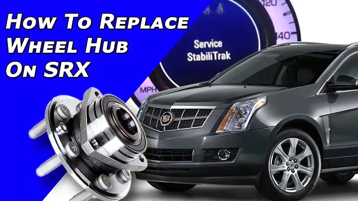 How to replace CADILLAC SRX wheel hub bearing to fix Service StabiliTrak