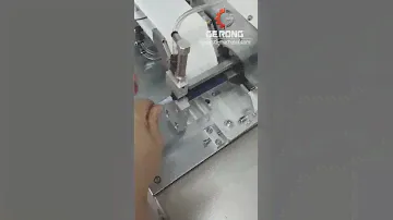 Big cable adhesive sticker rotating high accurtacy full wrap labeling machine testing video