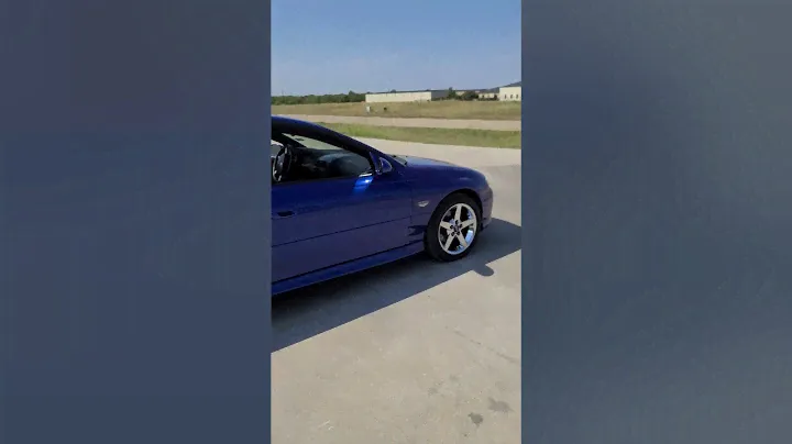 Camed and tuned 383 GTO #cammed, #corsaexhaust, #ls1 #slow #gto