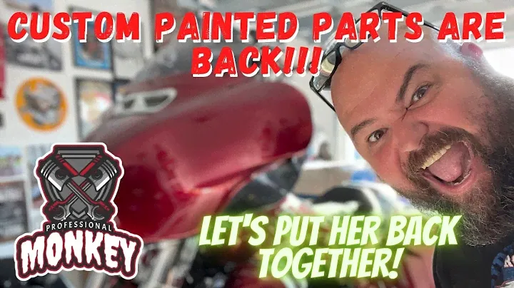 Custom painted Harley-Davidson parts... Finally picking up the remaining pieces of my Ultra Limited!