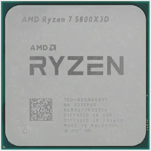 Процессор AMD Ryzen 7 5800X3D (3.4 ГГц - 4.5 ГГц / AM4 / кол-во ядер: 8 / TDP 105 Вт), OEM