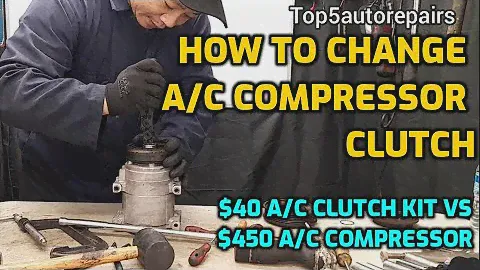 HOW TO CHANGE A/C COMPRESSOR CLUTCH COIL (A REPLACEMENT STEP-BY-STEP GUIDE)