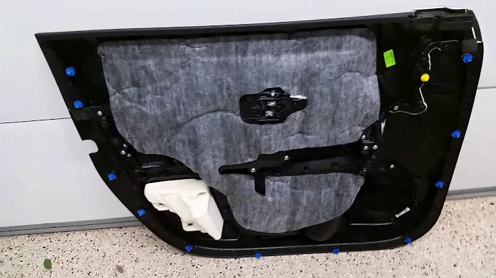 2014 To 2019 Kia Soul - Plastic Interior Door Panel Removed To Upgrade OEM Door Speakers