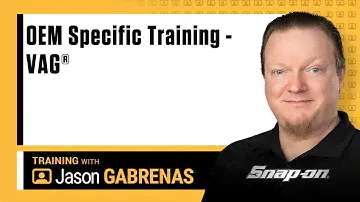 OEM-Specific Training: VAG® with Jason Gabrenas | Snap-on Diagnostics UK