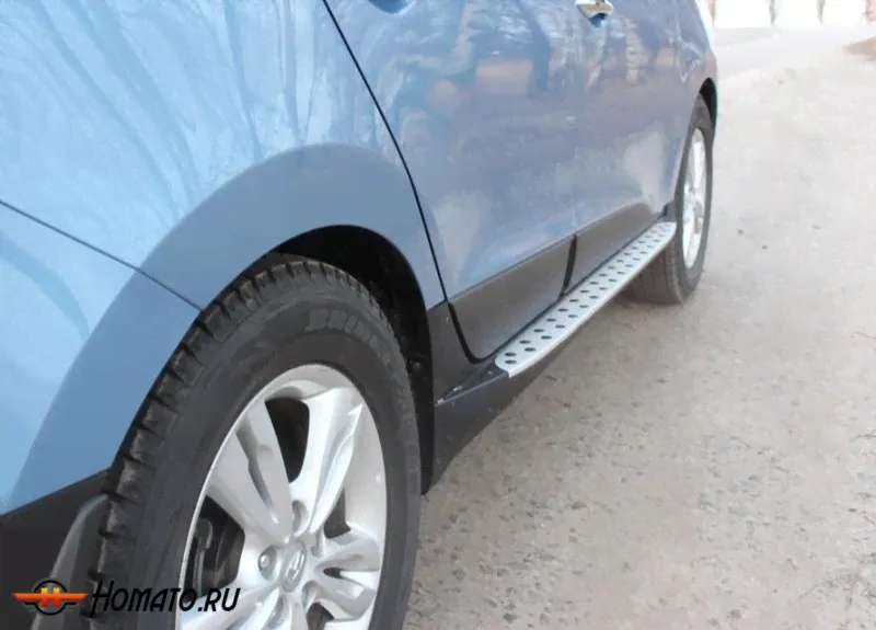 Пороги OEM bmw style для HYUNDAI ix35 "10-/"14--1