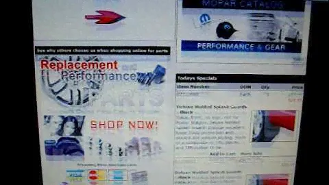 Original Mopar parts - Dodge, Chrysler , Jeep parts and accessories at a major discount