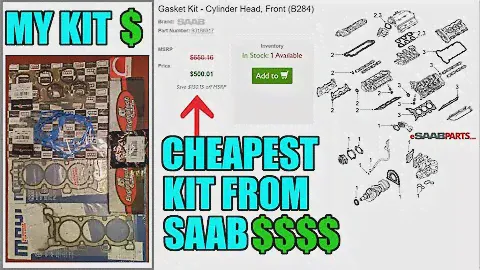 Sourcing My Own SAAB Head Gasket Kit (OEM is too Expensive!)