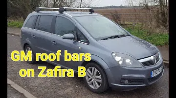 Как установить штатные рейлинги на крыше Vauxhall/Opel на Zafira B @TheCarWorkshop