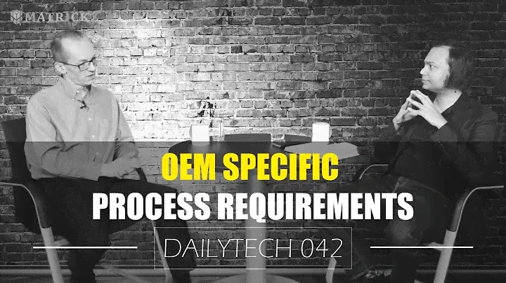 OEM Specific Process Requirements (2019)