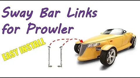 Plymouth Prowler Sway Bar Links - removal & install