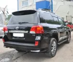 Комплект аэродинамический Toyota LC 200 2012-15 черный (OEM Style)